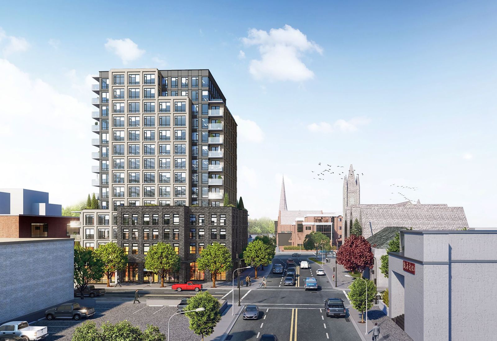 3579 Quadra, rendering 3