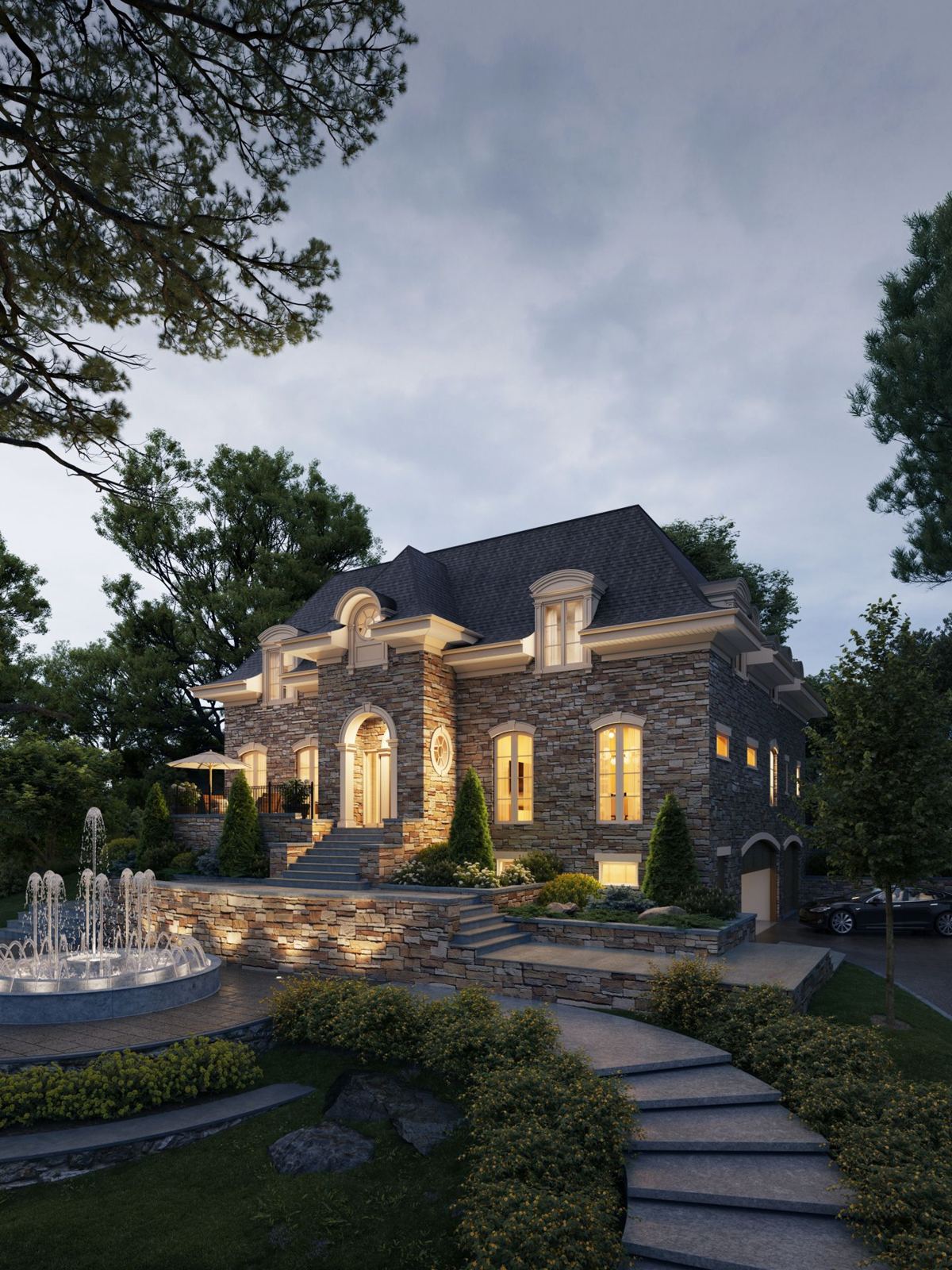 Graffi Residence, rendering 2