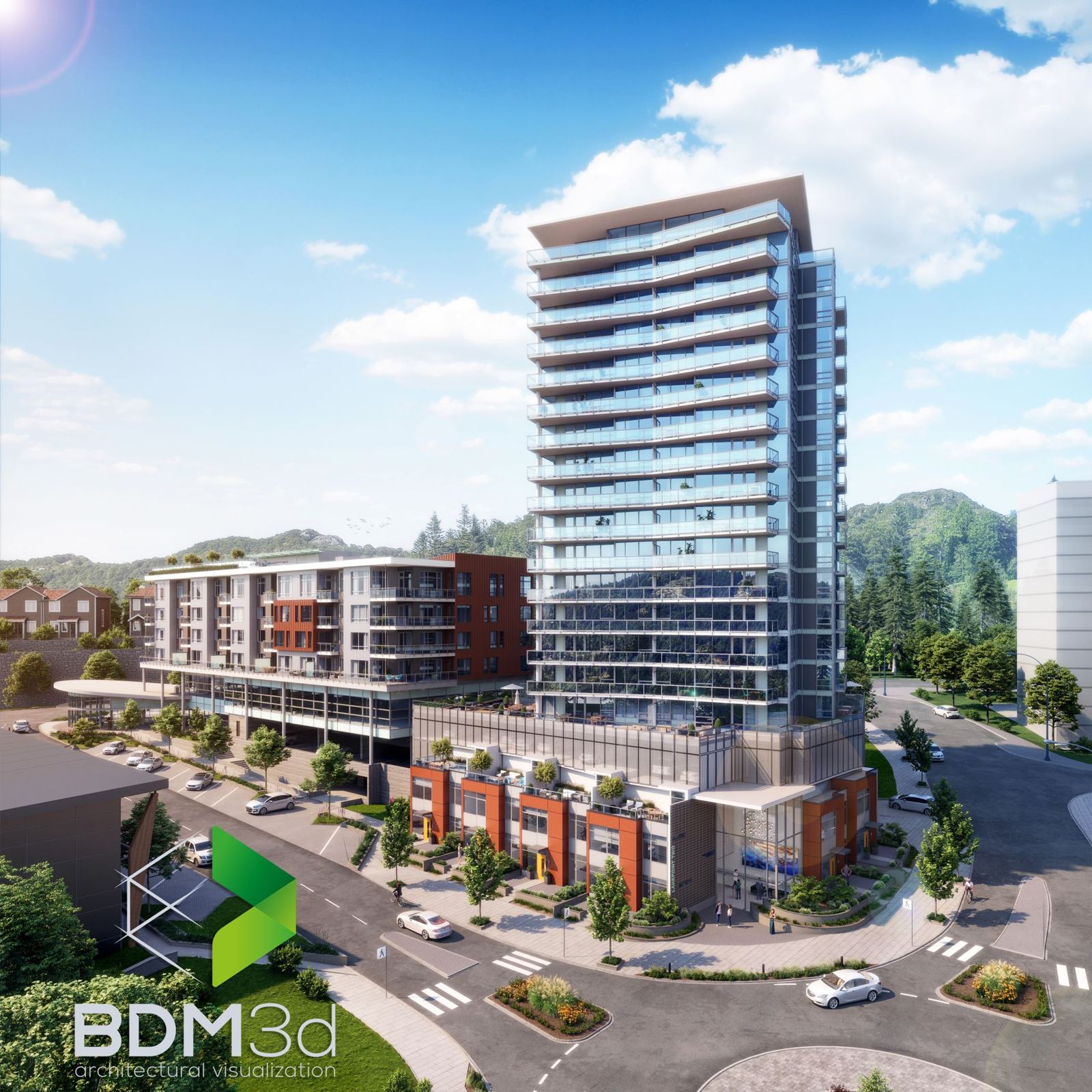 Lakepoint, rendering 2