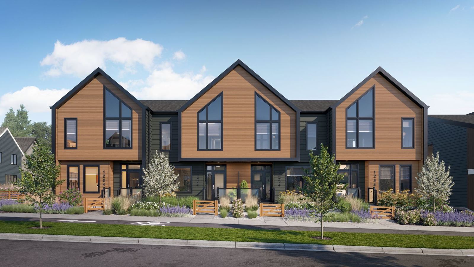 Rowhomes, rendering 2