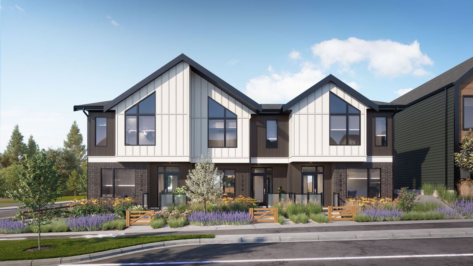 Rowhomes, rendering 5