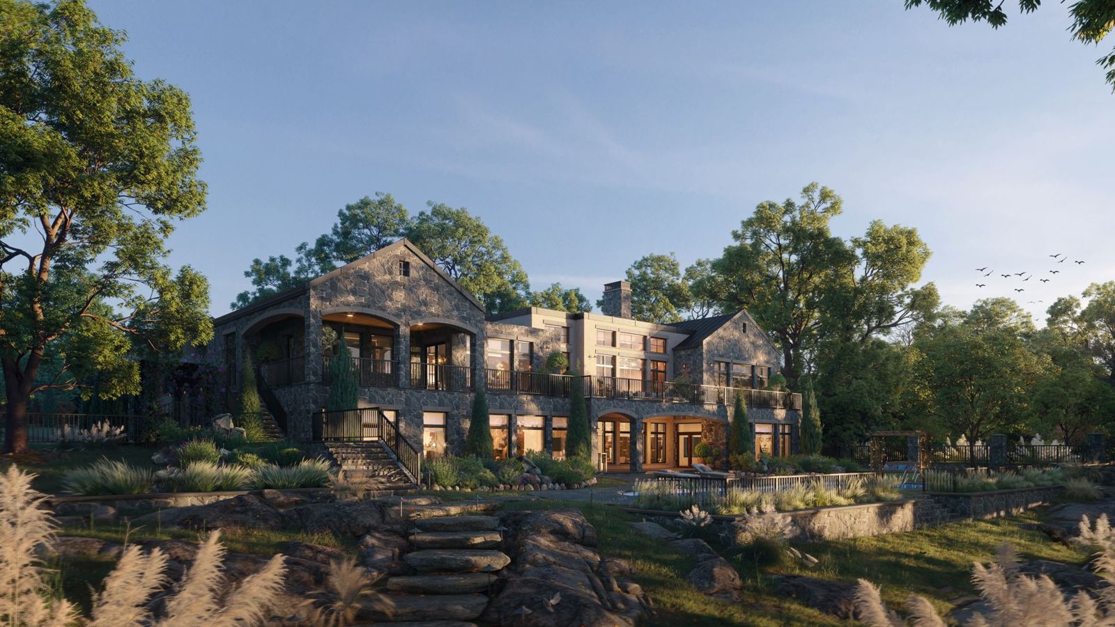 Upper, rendering 2