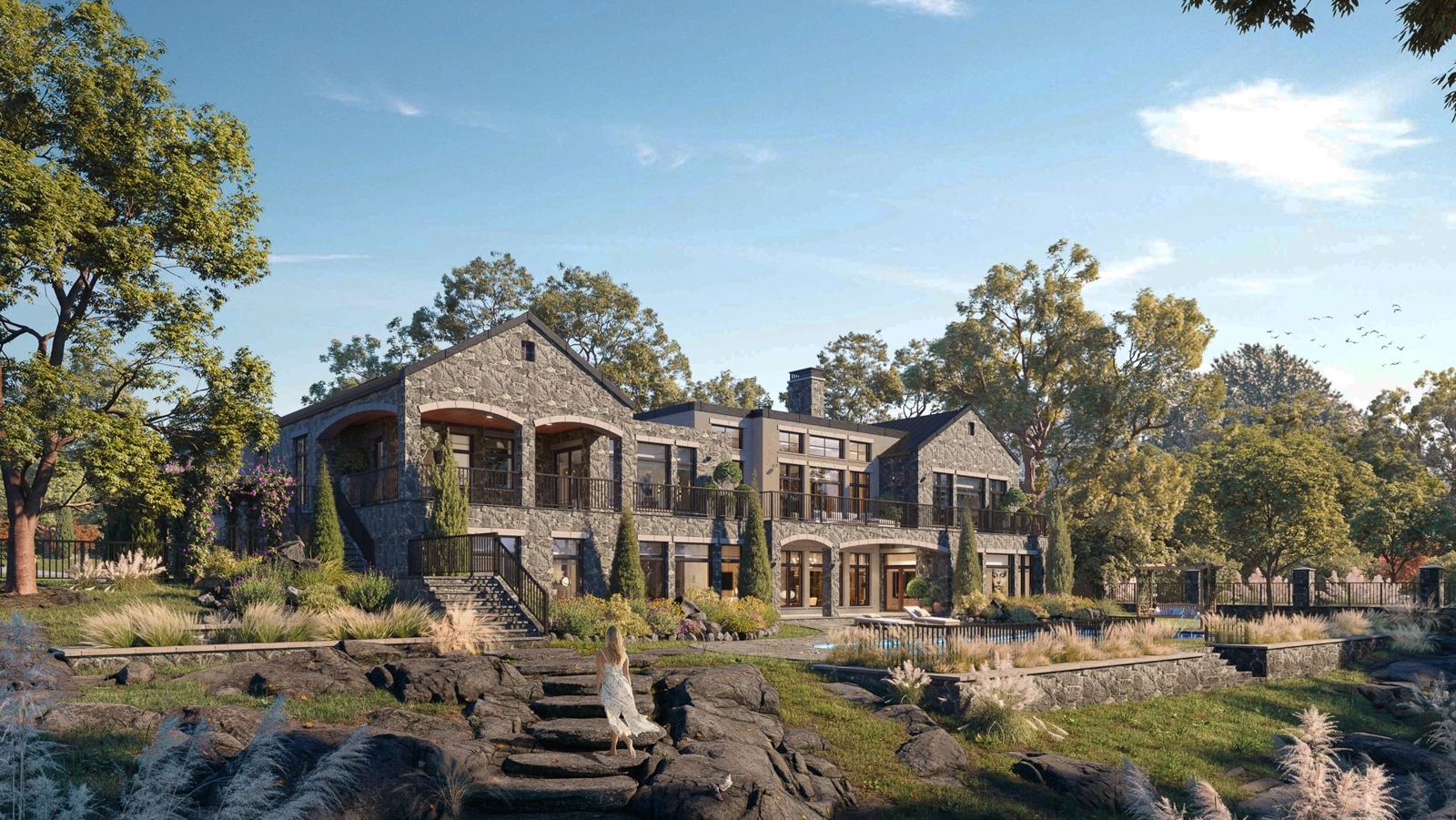 Upper, rendering 4